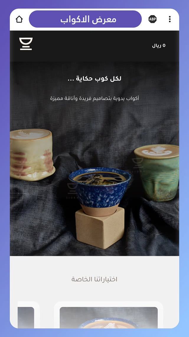 تصميم متجر SpaceNLL الإلكتروني